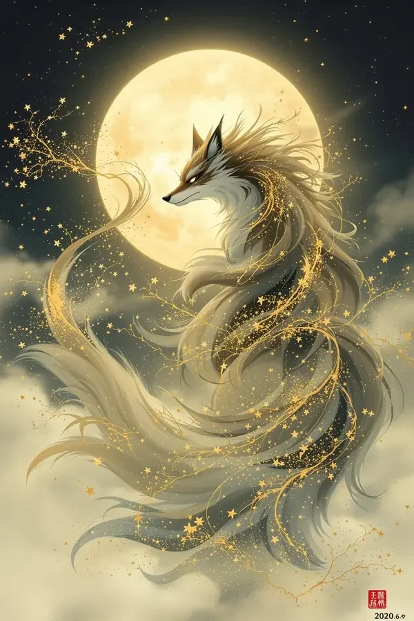 达达兔影视《灵狐渡劫》奇幻电影封面