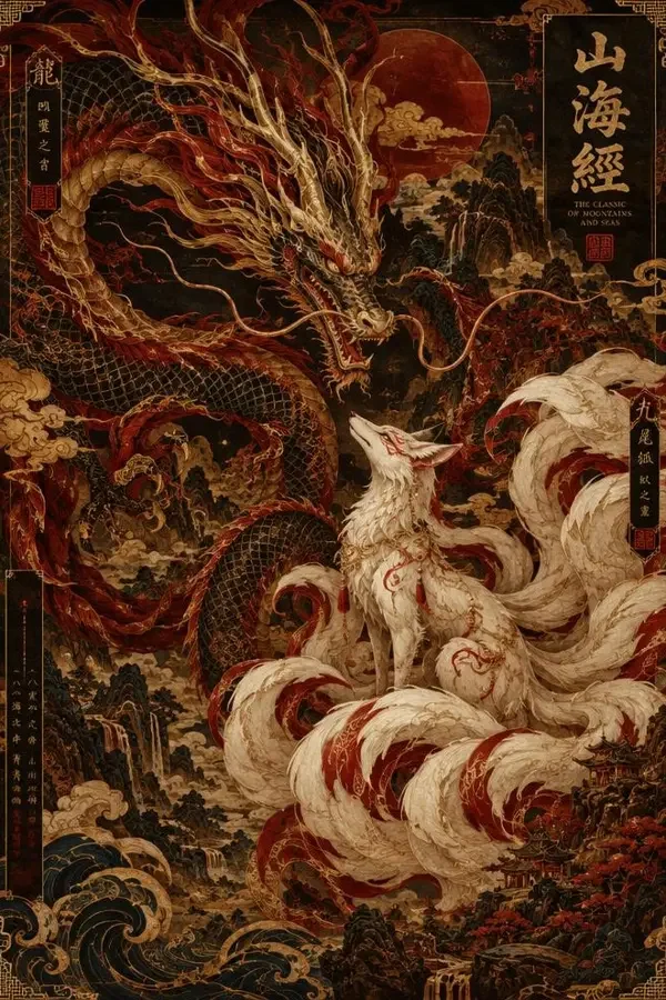 达达兔影视《山海异闻》奇幻电影封面